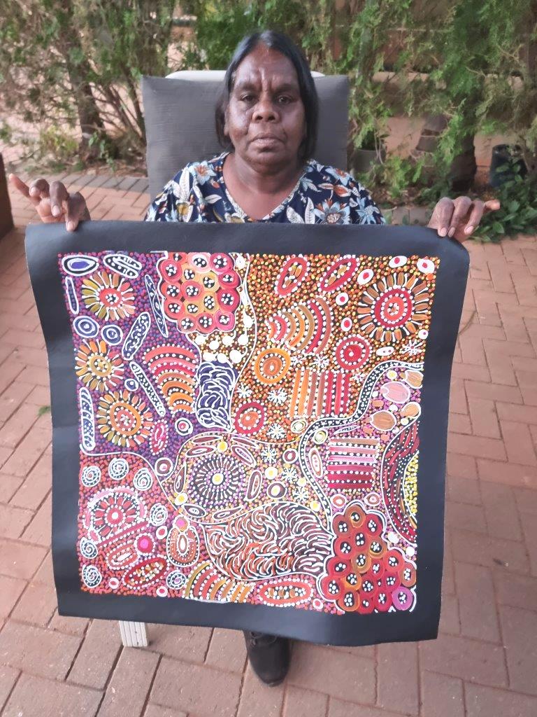 Janet Golder Kngwarreye Aboriginal Art