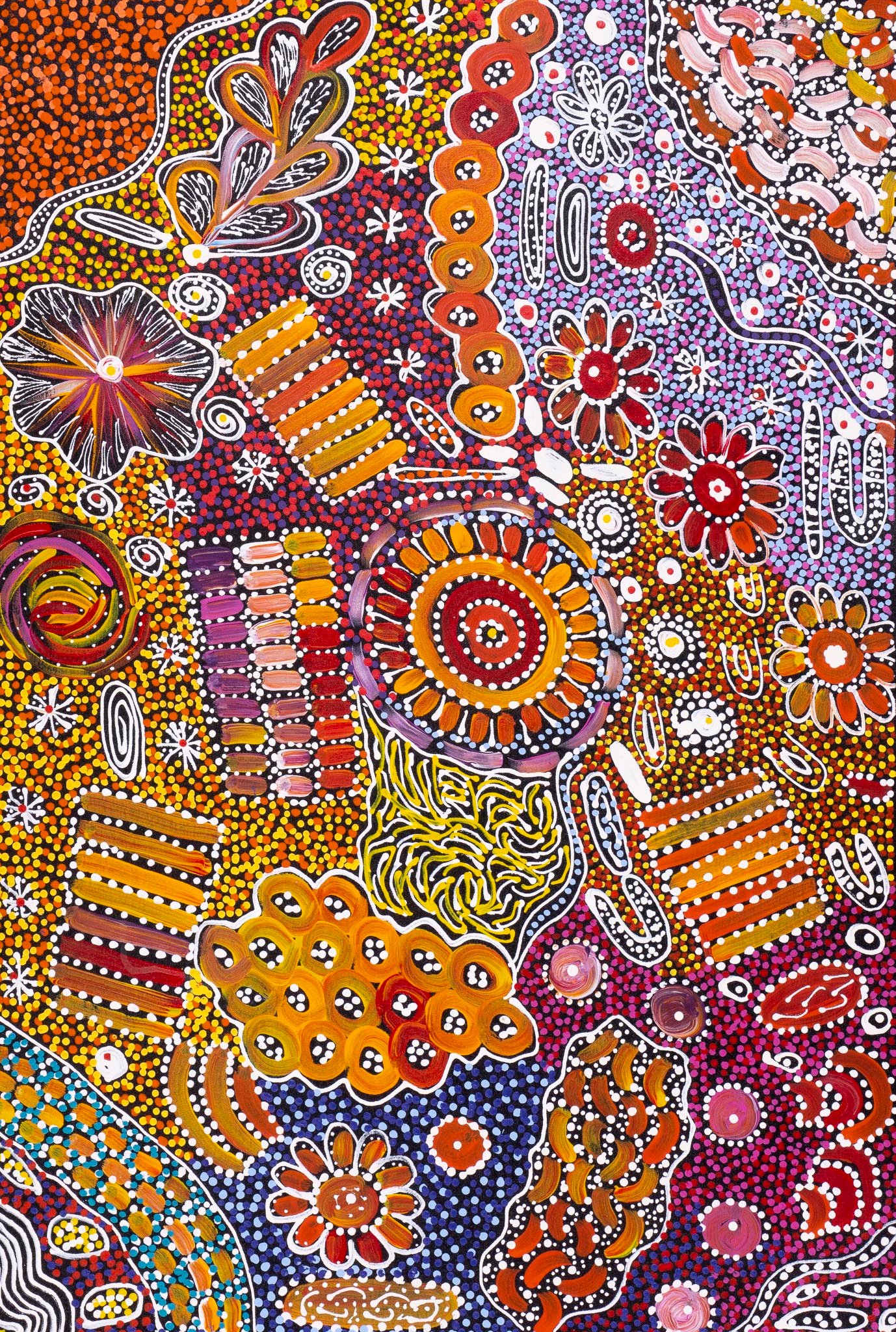 Janet Golder Kngwarreye Aboriginal Art