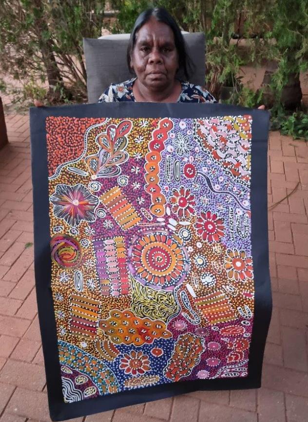 Janet Golder Kngwarreye Aboriginal Art