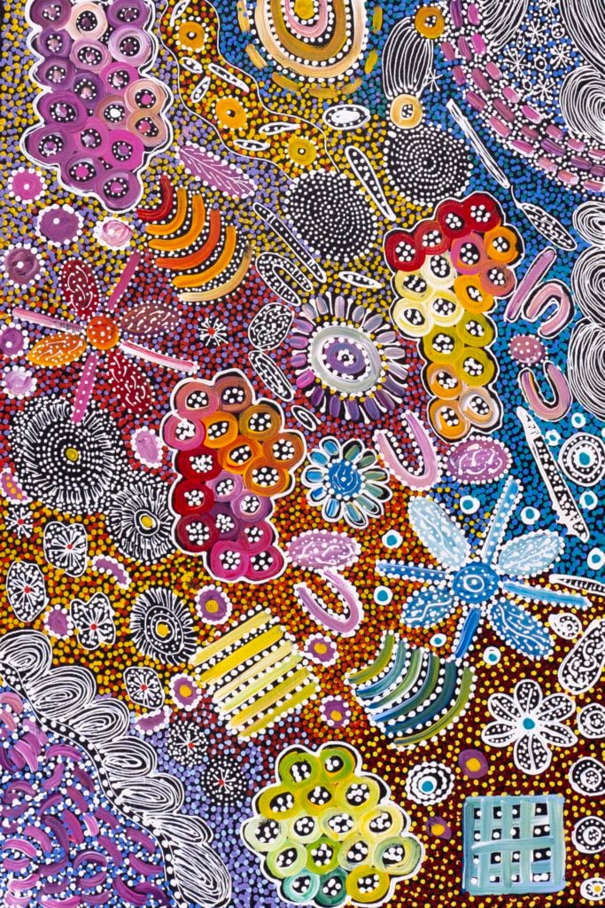 Janet Golder Kngwarreye Aboriginal Art