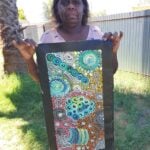 Janet Golder Kngwarreye Aboriginal Art