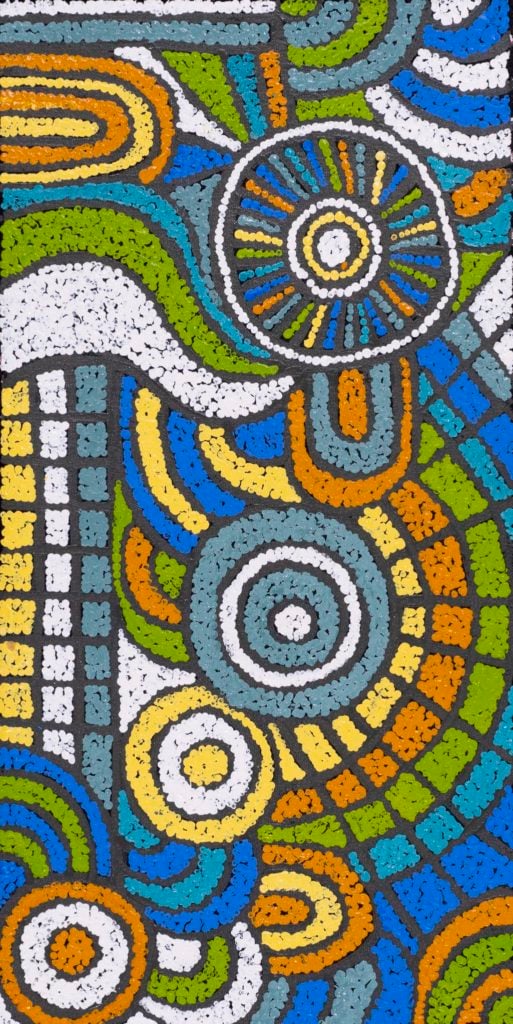 Nellie Marks Nakamarra Aboriginal Art