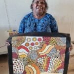 Nellie Marks Nakamarra Aboriginal Art