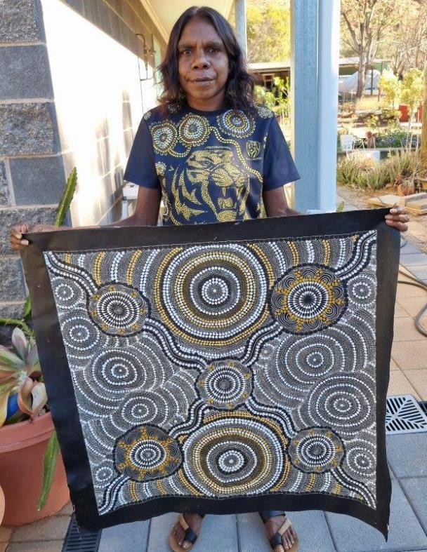 Reanelle Jurra Nungarrayi Aboriginal Art