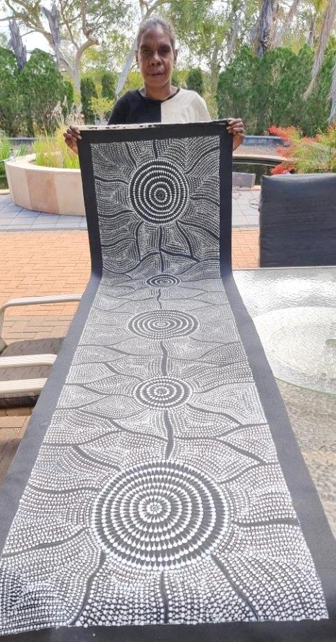 Reanelle Jurra Nungarrayi Aboriginal Art
