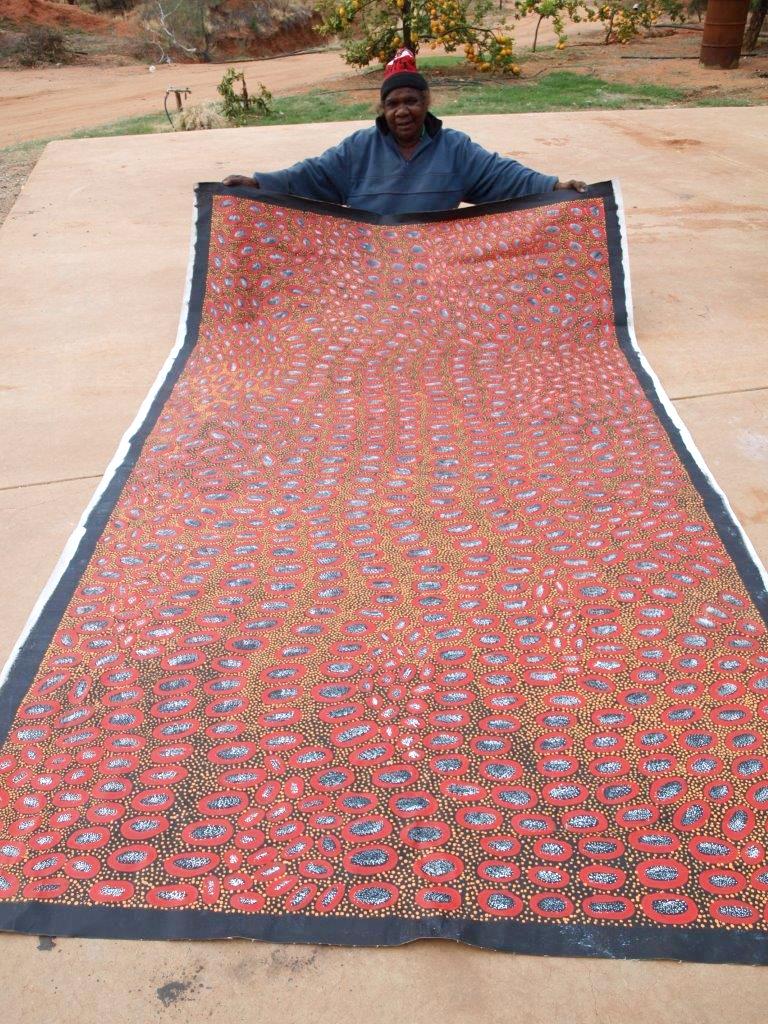 Ngoia Pollard Napaltjarri Aboriginal Art