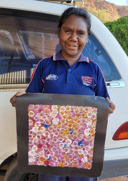 Belinda Golder Kngwarreye Aboriginal Art