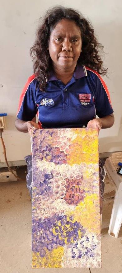 Belinda Golder Kngwarreye Aboriginal Art