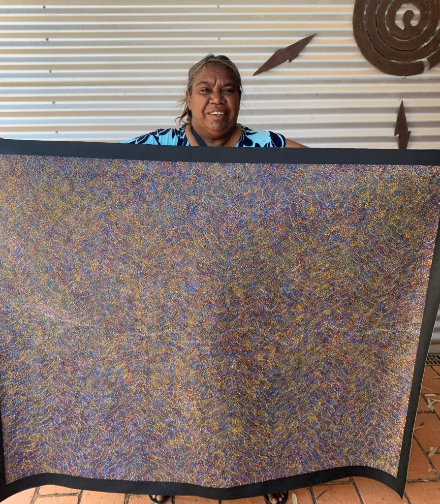 Annie Nelson Napangardi Aboriginal Art