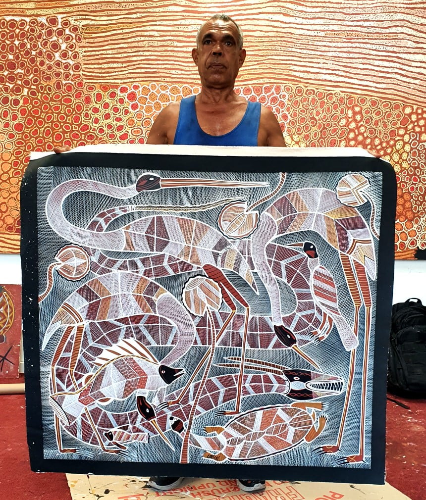 Eddie Blitner Aboriginal Art