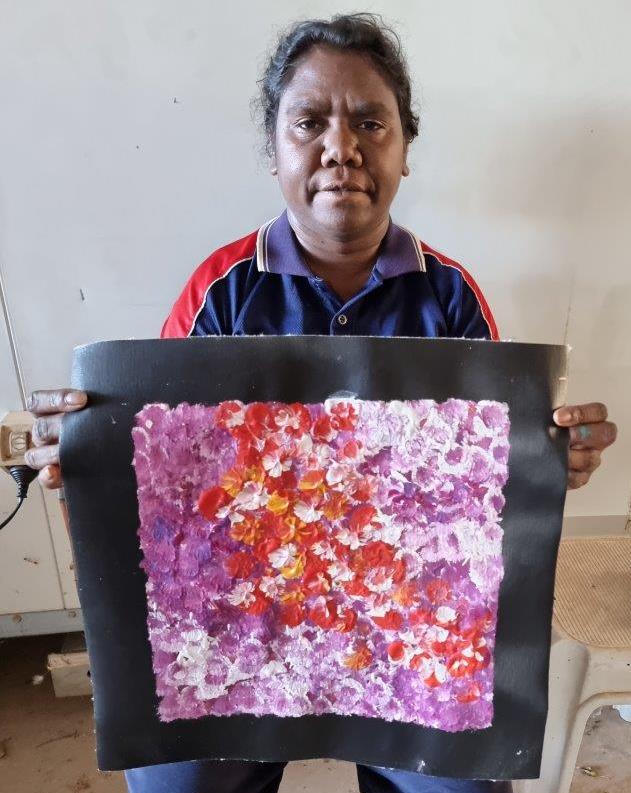 Belinda Golder Kngwarreye Aboriginal Art