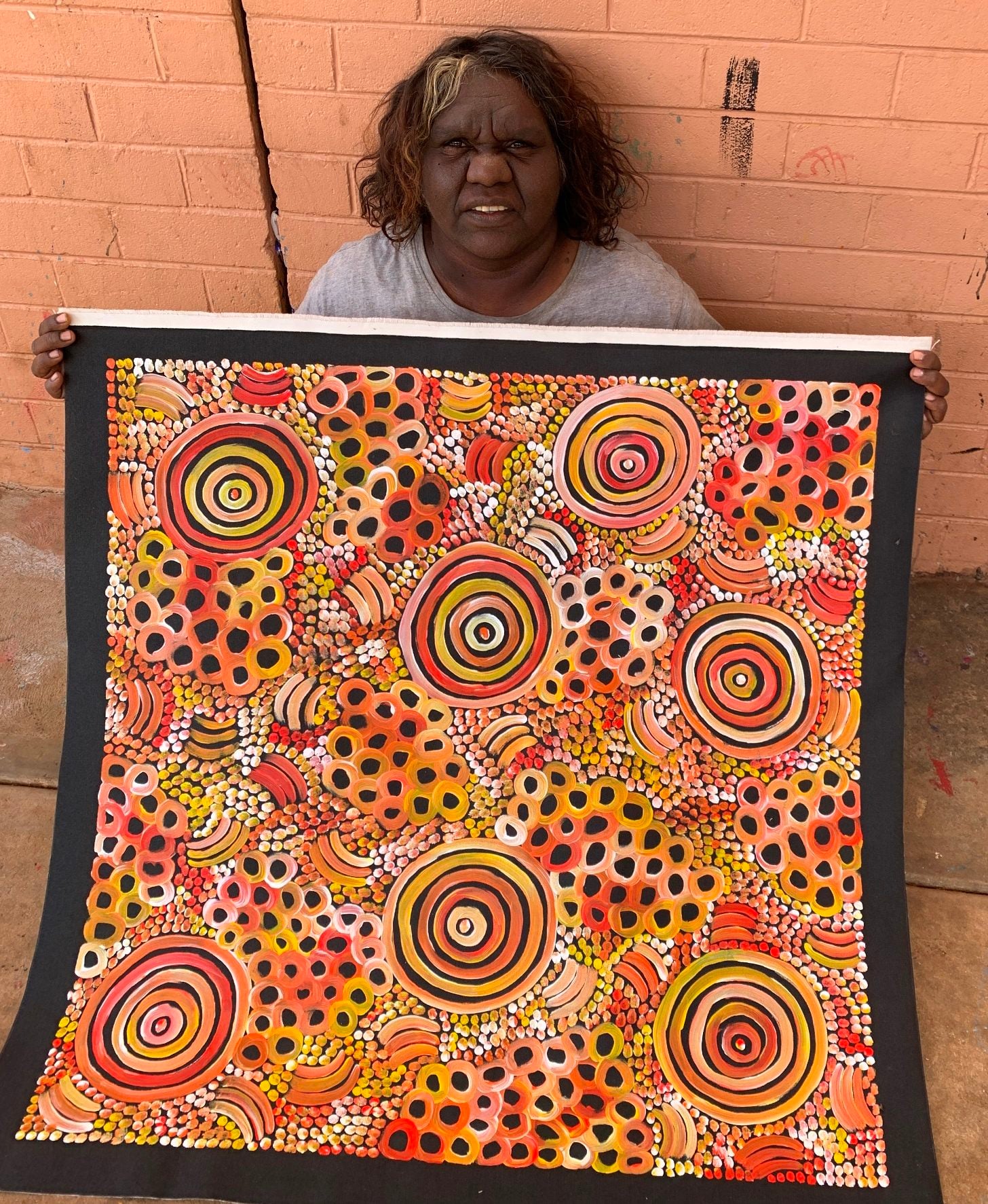 Dulcie Long Pula Aboriginal Art