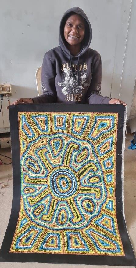 Michelle Butler Nakamarra Aboriginal Art