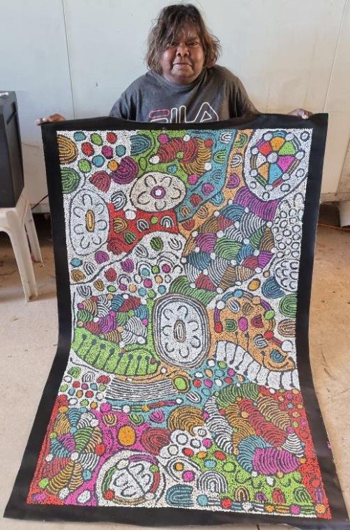 Marlene Young Nungurrayi Aboriginal Art