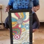 Nellie Marks Nakamarra Aboriginal Art