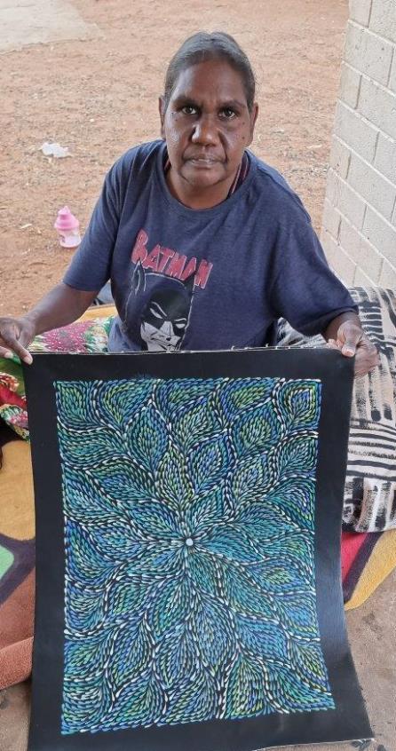 Roseanne Morton Petyarre Aboriginal Art