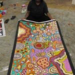 Samantha Daniels Napaltjarri Aboriginal Art