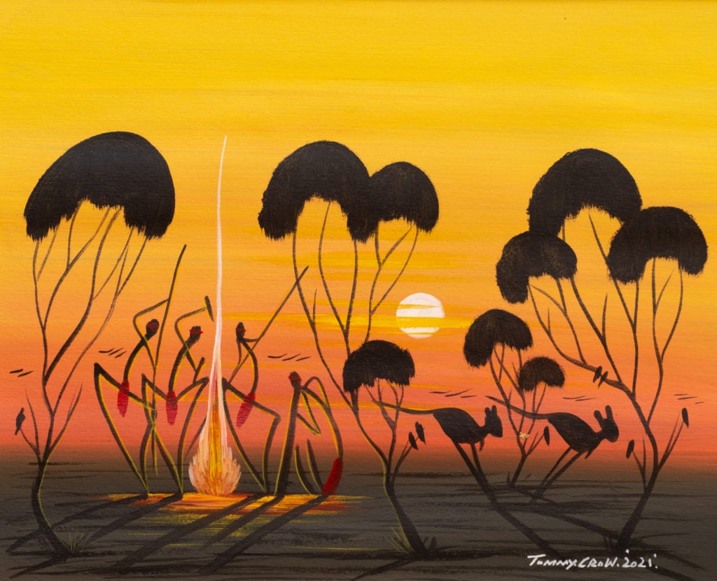 Tommy Crow Aboriginal Art