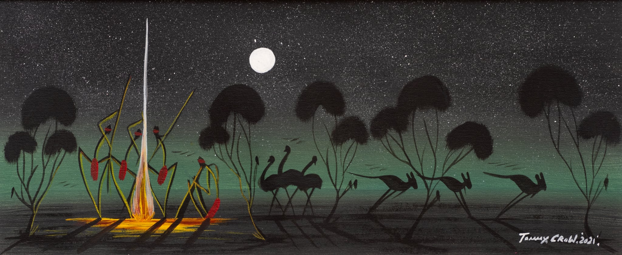 Tommy Crow Aboriginal Art