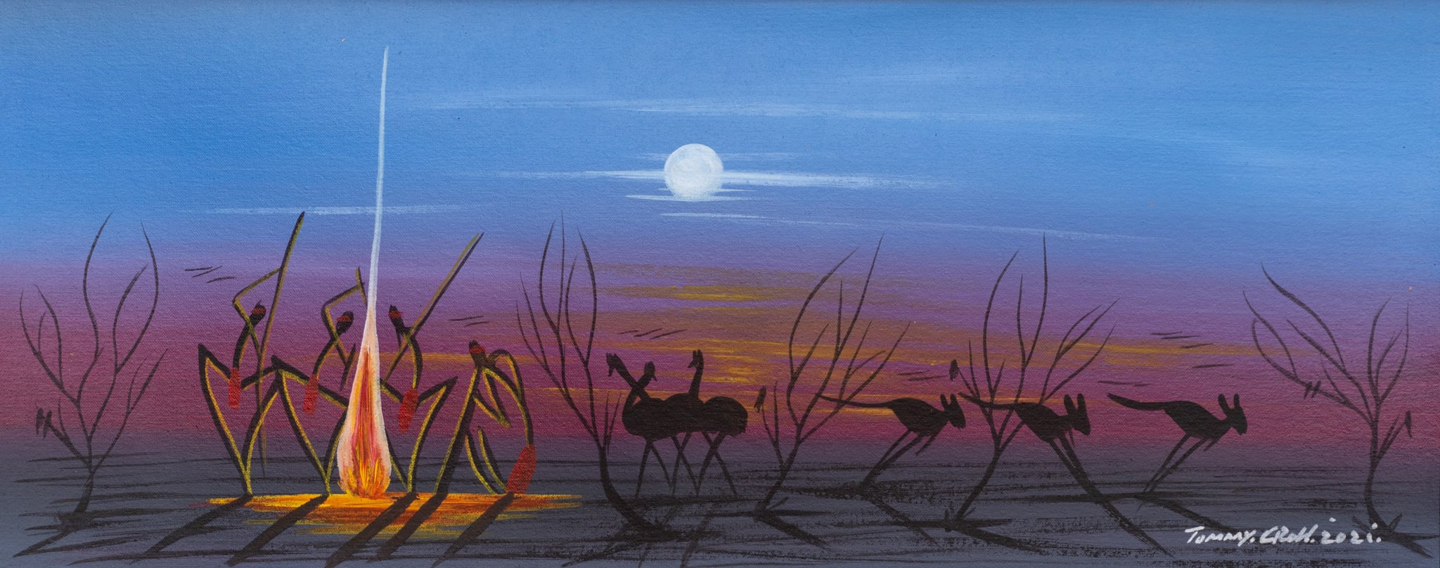 Tommy Crow Aboriginal Art