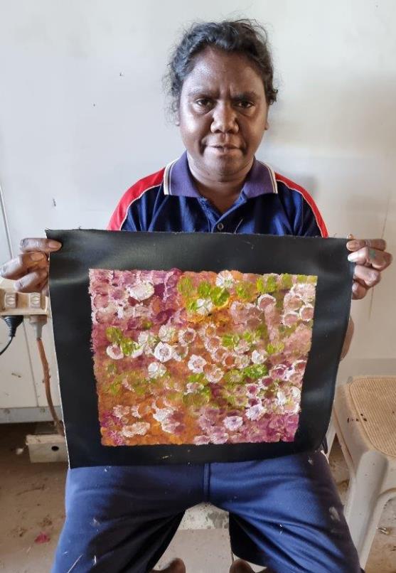 Belinda Golder Kngwarreye Aboriginal Art