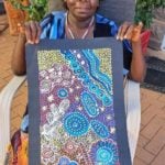 Janet Golder Kngwarreye Aboriginal Art