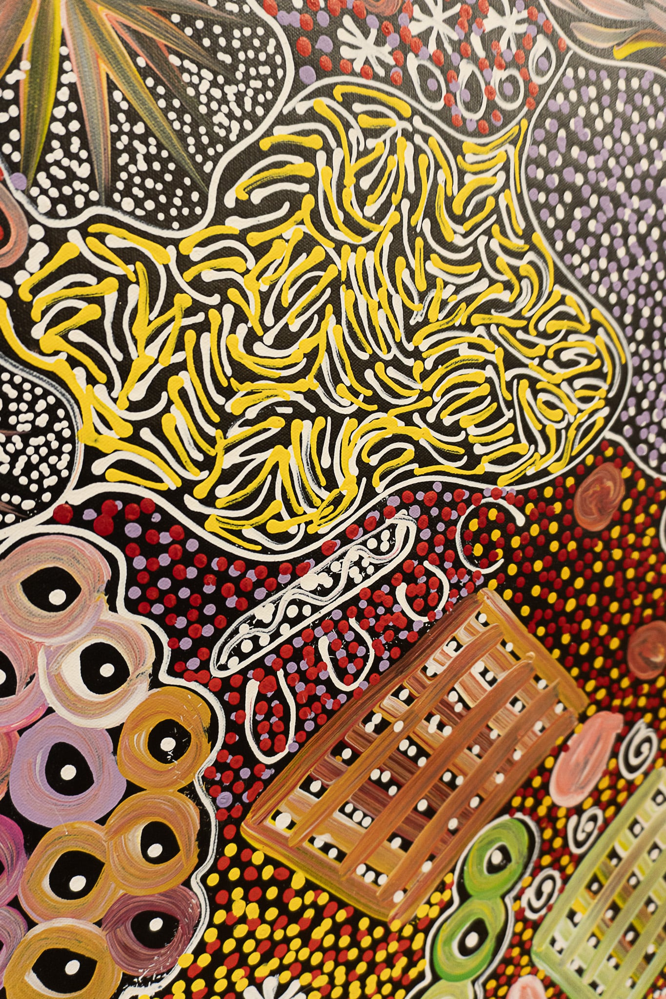 Janet Golder Kngwarreye Aboriginal Art