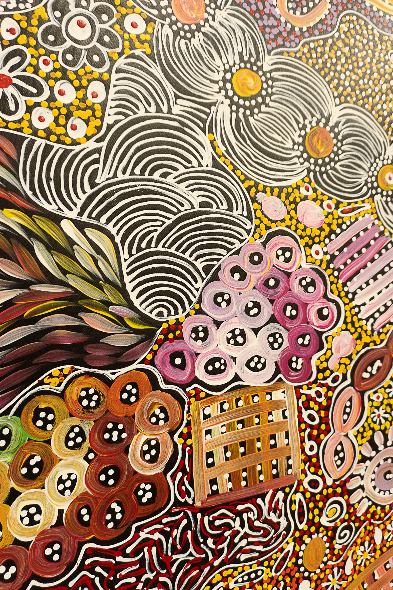 Janet Golder Kngwarreye Aboriginal Art