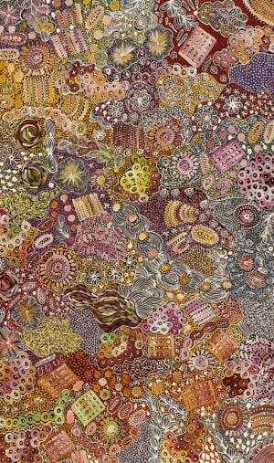 Janet Golder Kngwarreye Aboriginal Art