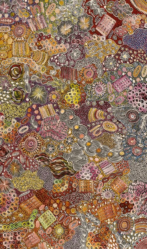 Janet Golder Kngwarreye Aboriginal Art