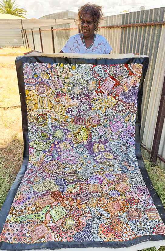 Janet Golder Kngwarreye Aboriginal Art