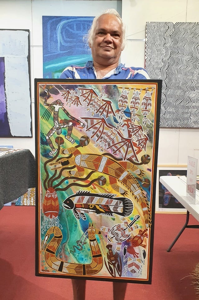 Rodney King Aboriginal Art