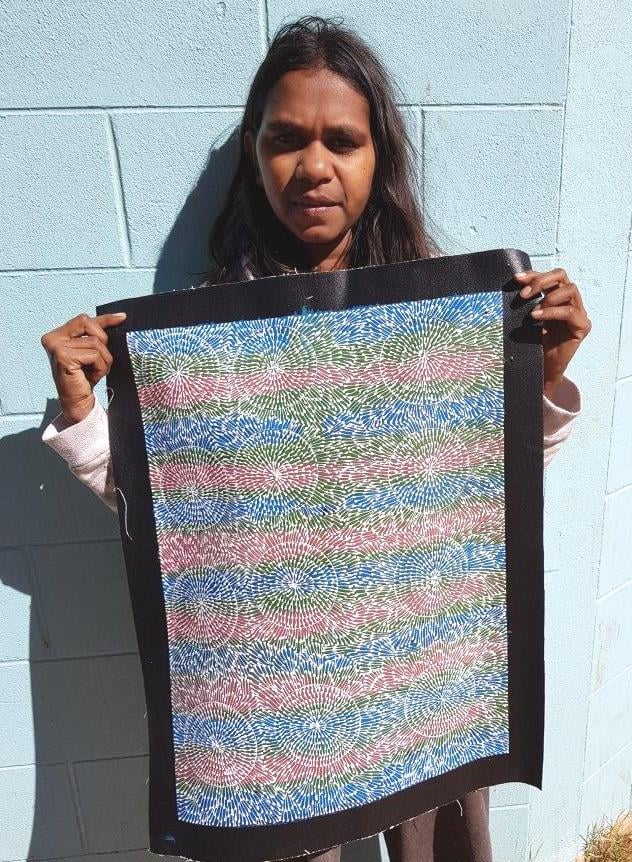 Nicole Jones Kngwarreye Aboriginal Art