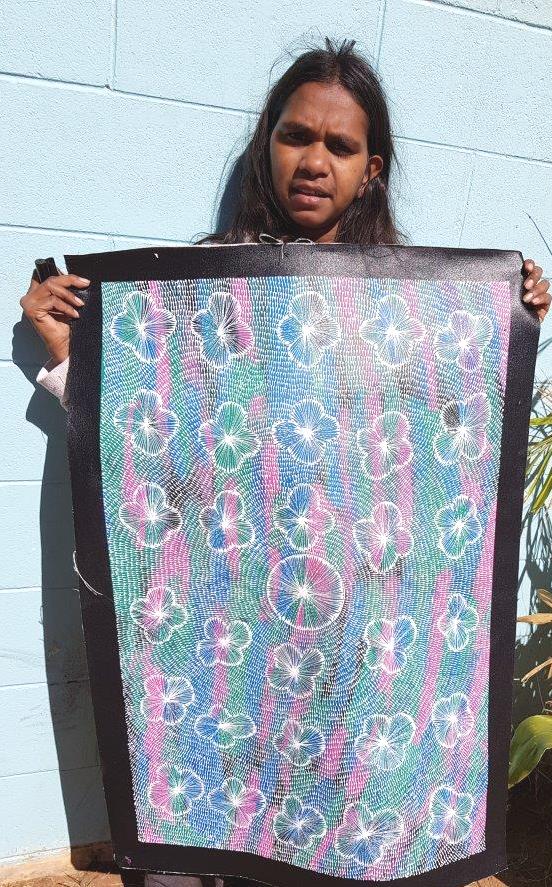 Nicole Jones Kngwarreye Aboriginal Art