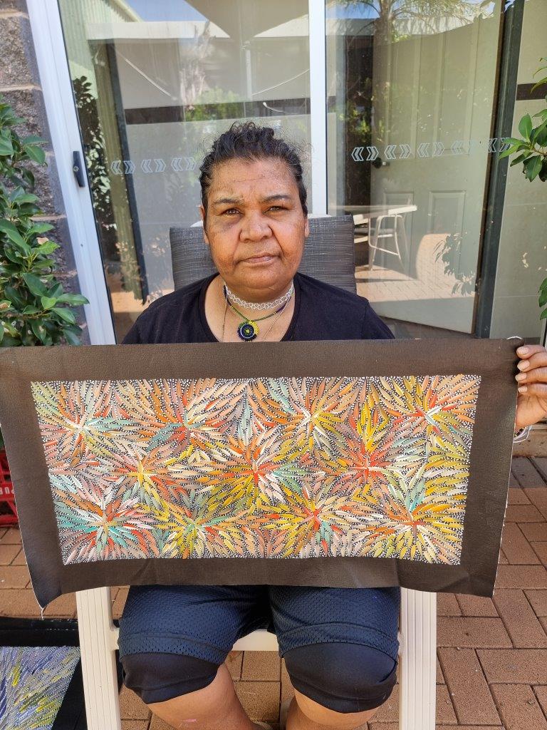 Bernadine Johnson Kemarre Aboriginal Art
