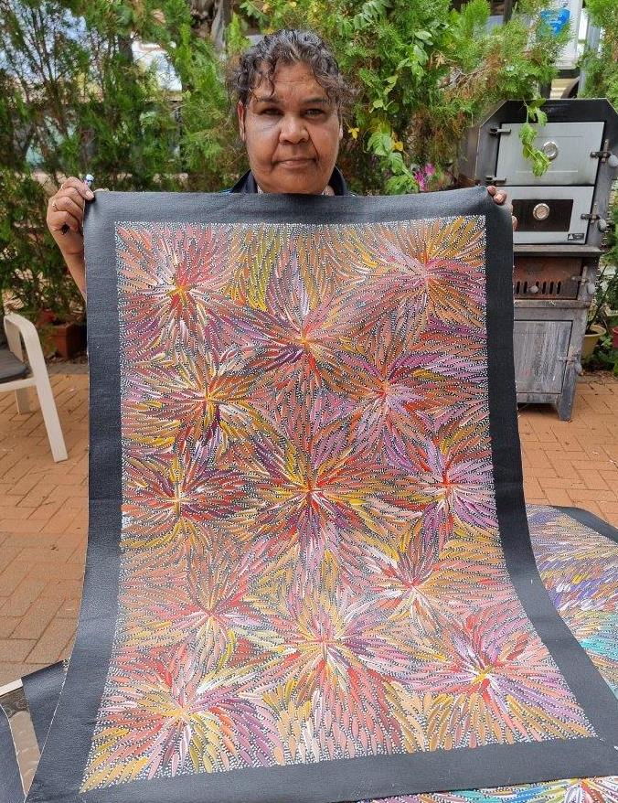 Bernadine Johnson Kemarre Aboriginal Art