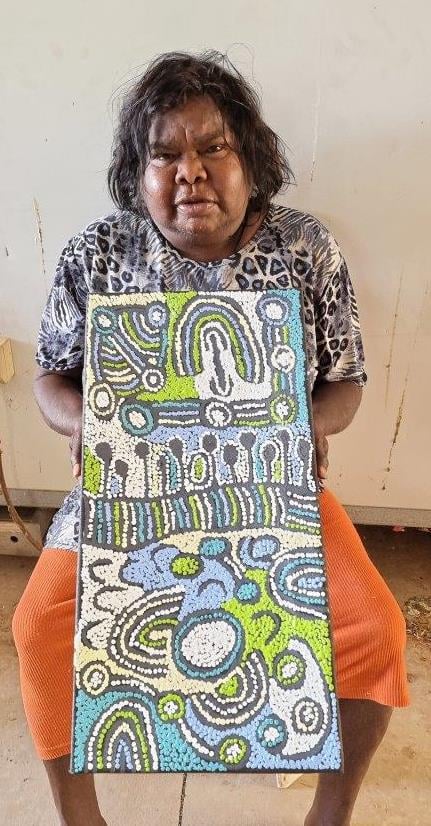 Marlene Young Nungurrayi Aboriginal Art