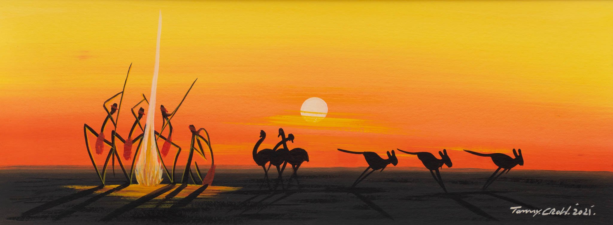 Tommy Crow Aboriginal Art