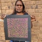 Cindy Morton Pwerle Aboriginal Art