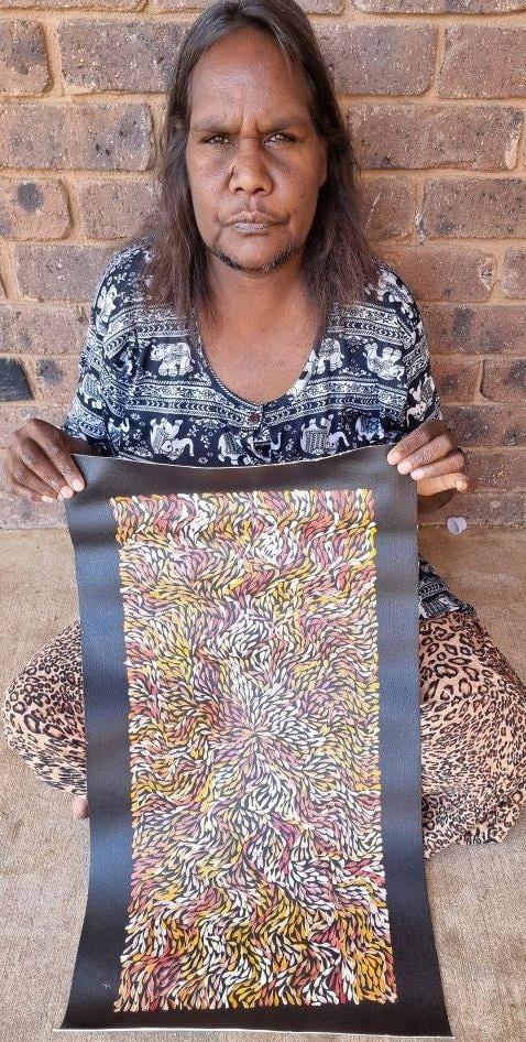 Cindy Morton Pwerle Aboriginal Art