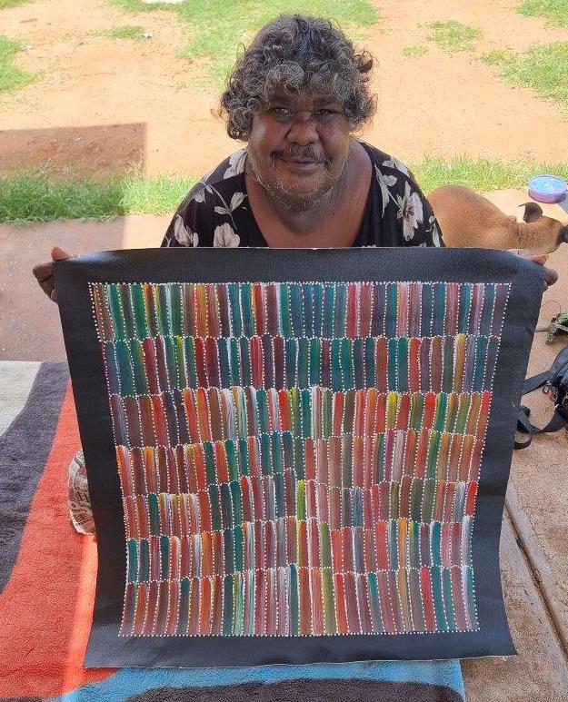Jeannie Mills Pwerle Aboriginal Art