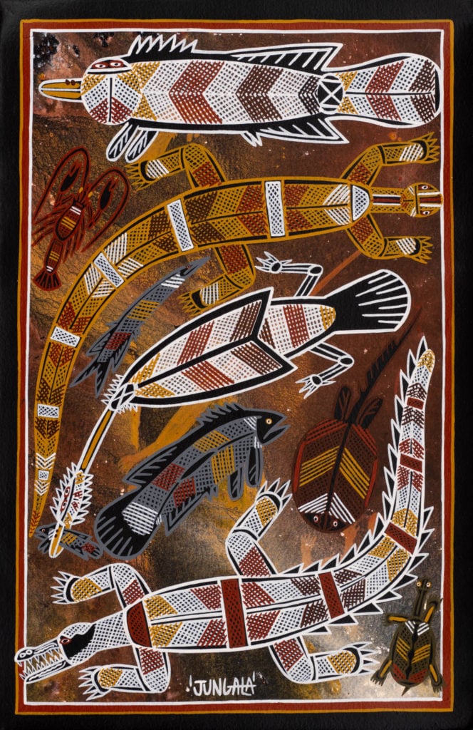 Rodney King Jungala Aboriginal Art