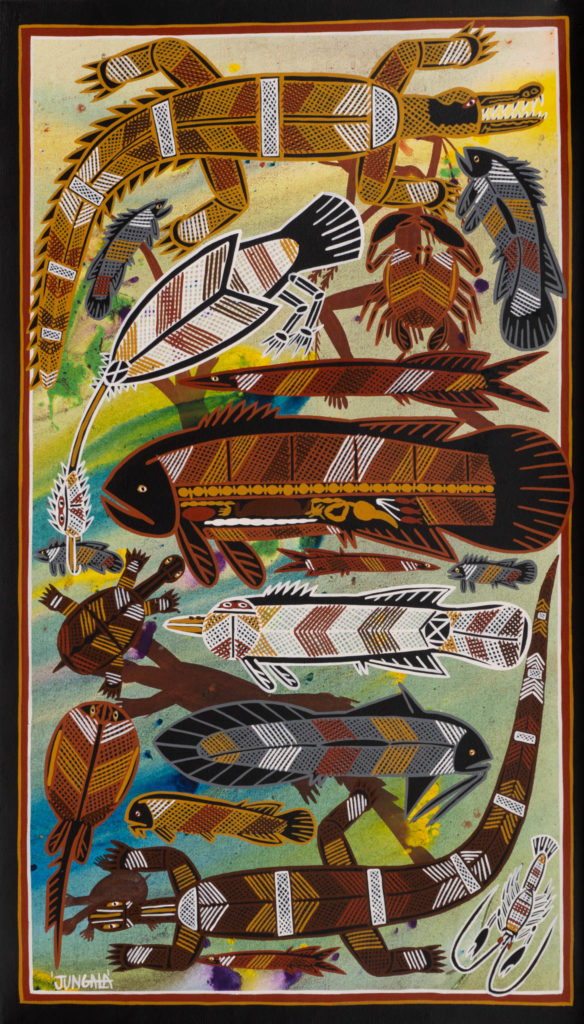 Rodney King Jungala Aboriginal Art