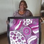 Nellie Marks Nakamarra Aboriginal Art