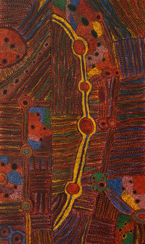 Janice Woods / Minyma Kutjara (Two Women) Dreaming (JW037)