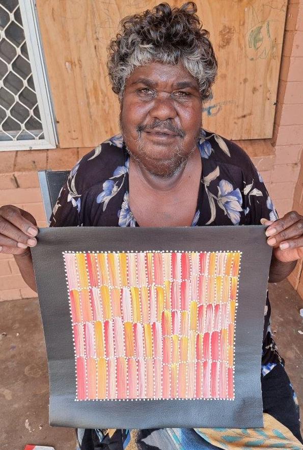 Jeannie Mills Pwerle Aboriginal Art
