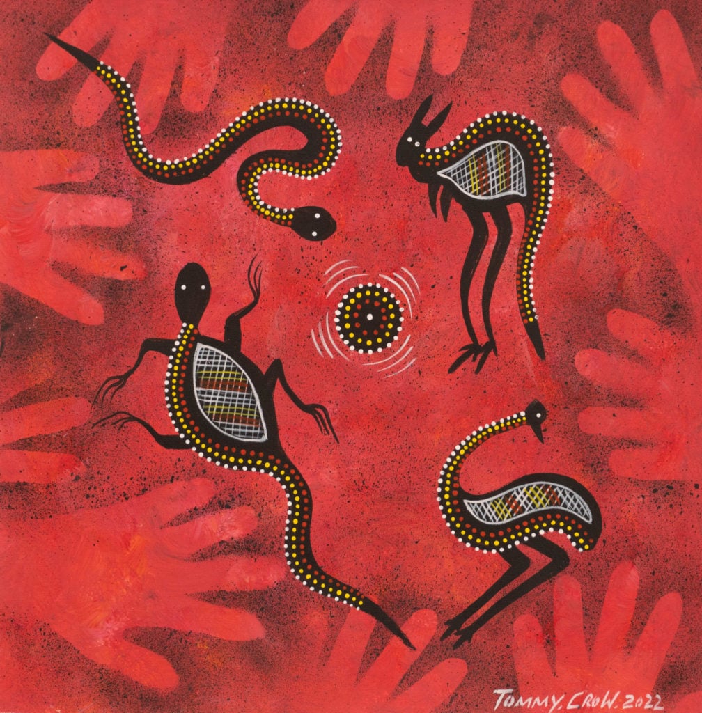 Tommy Crow Aboriginal Art