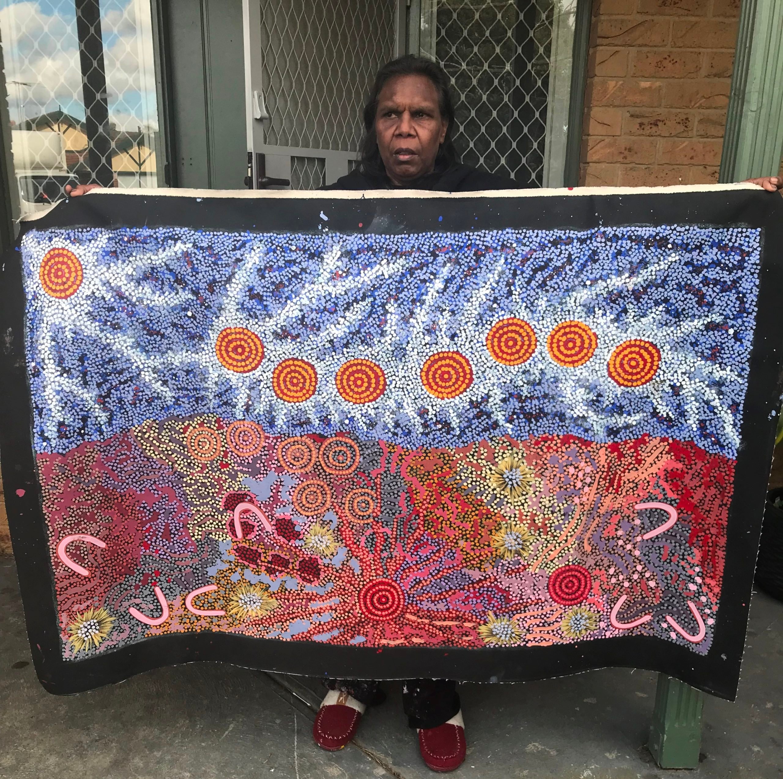 Gabriella Possum Nungurrayi Aboriginal Art