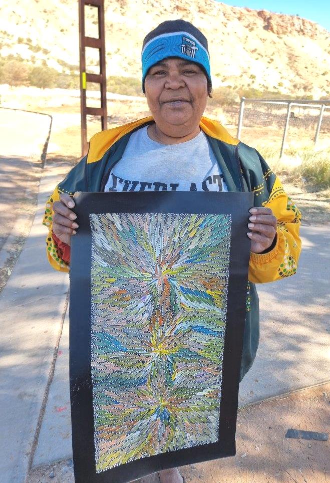 Bernadine Johnson Kemarre Aboriginal Art