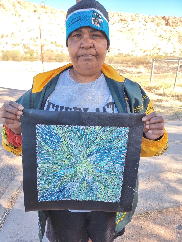 Bernadine Johnson Kemarre Aboriginal Art